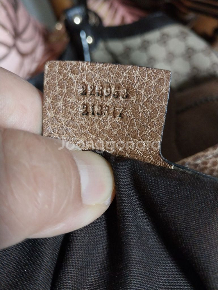 정품구찌숄더백--9