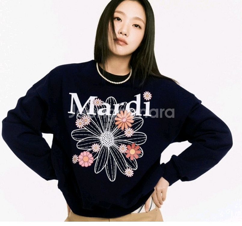 메르디마크르디 플라워 스웻 셔츠 사이즈 F--0
