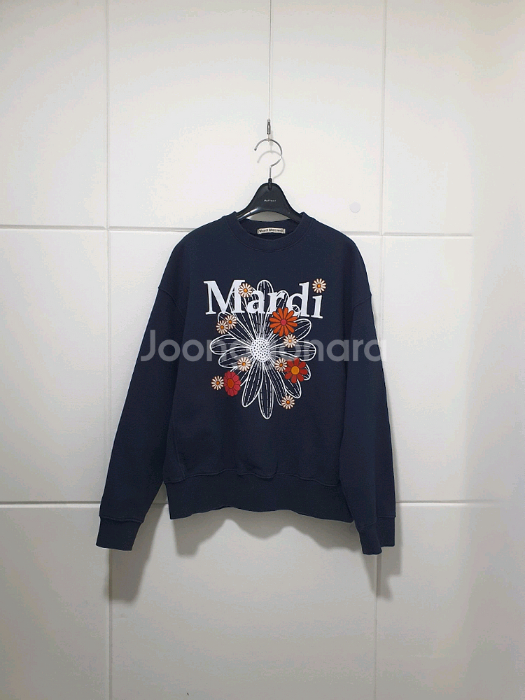메르디마크르디 플라워 스웻 셔츠 사이즈 F--6