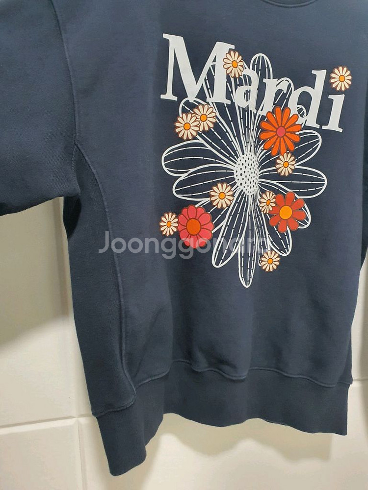 메르디마크르디 플라워 스웻 셔츠 사이즈 F--7