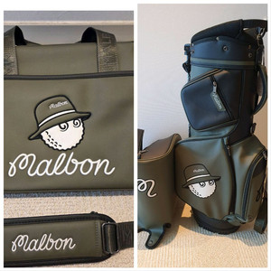 국내당일발송 말본골프백 캐디백 보스턴백 세트 카키