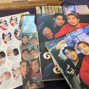 세븐틴 민규 원우 디아이콘 (위버스특전포카포함) 이미지