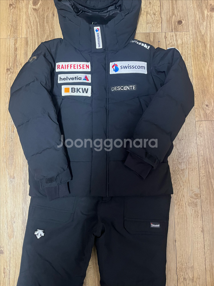 130 데상트 레플리카 아우디 패딩 바지 세트 스키 스키복 영애슬릿 썰매 보드 피닉스 골드윈--0