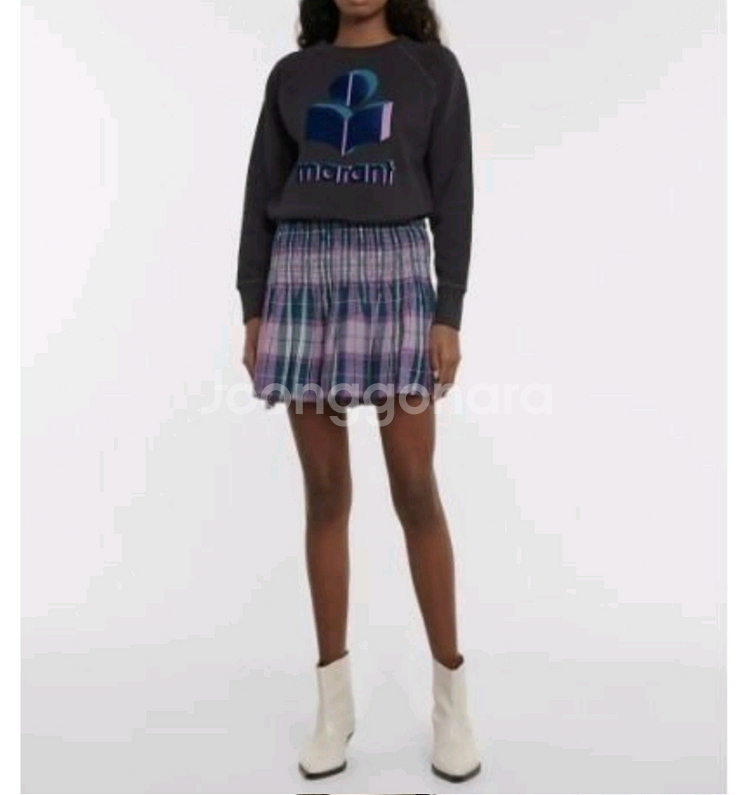 이자벨마랑 밀리 스웻셔츠 맨투맨 그레이 사이즈 38--2