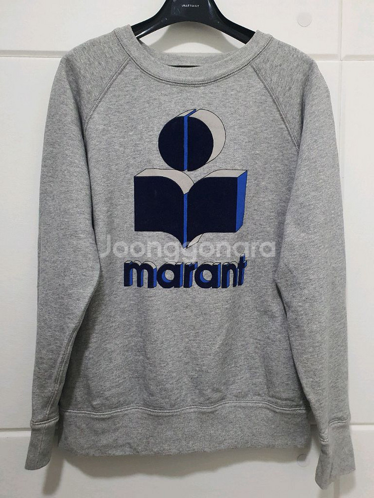 이자벨마랑 밀리 스웻셔츠 맨투맨 그레이 사이즈 38--3