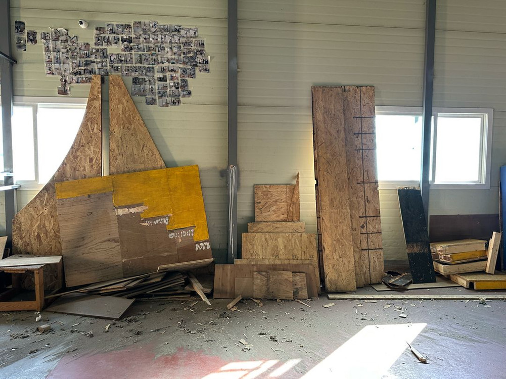 합판, 파레트 나눔--2