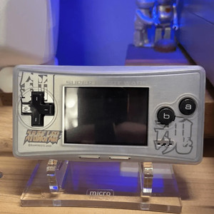 닌텐도 게임보이 미크로 gbm 정품 건담 한정판 페이스플레이트 이미지