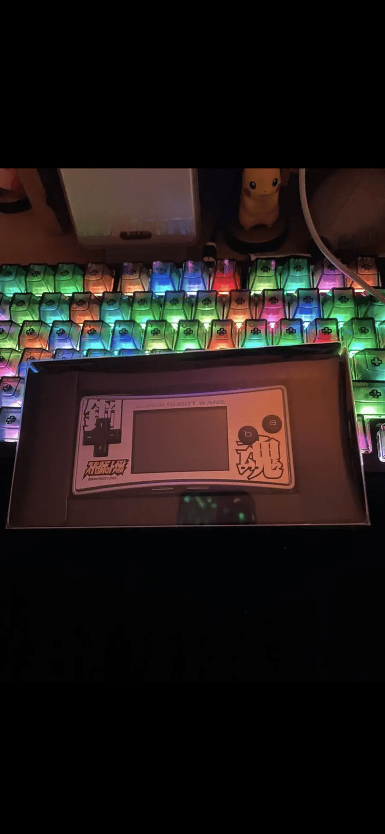 닌텐도 게임보이 미크로 gbm 정품 건담 한정판 페이스플레이트 이미지