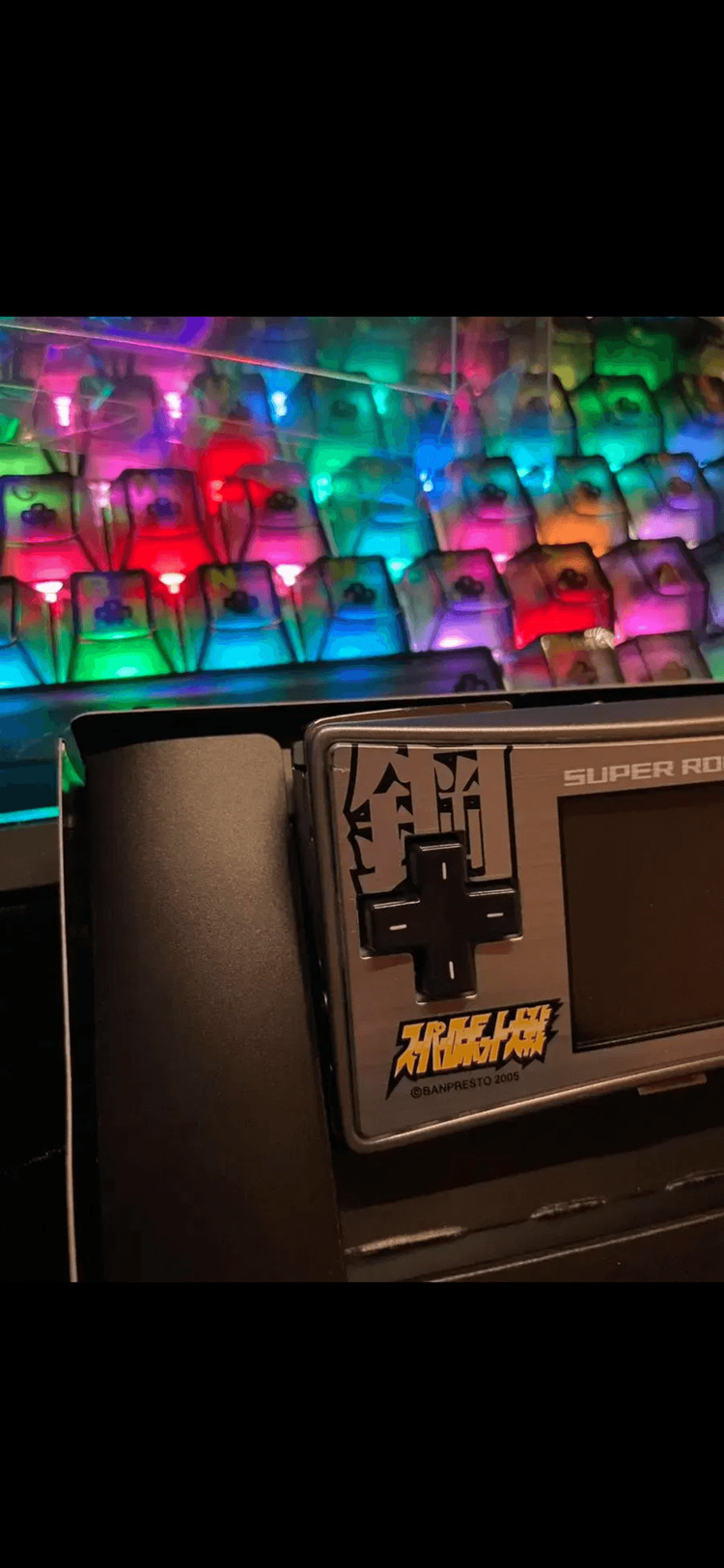 닌텐도 게임보이 미크로 gbm 정품 건담 한정판 페이스플레이트 이미지