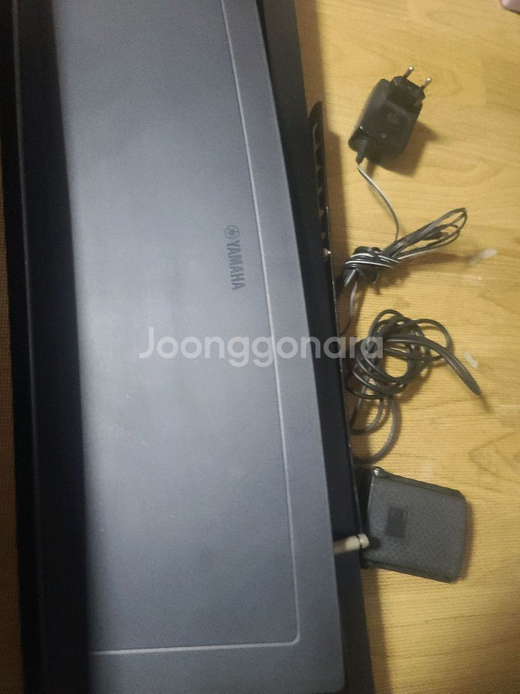 야마하 p 105 디지털 피아노 88 건반 보면대 페달 거치대 세트--3