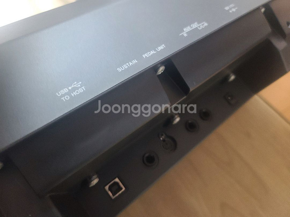 야마하 p 105 디지털 피아노 88 건반 보면대 페달 거치대 세트--4