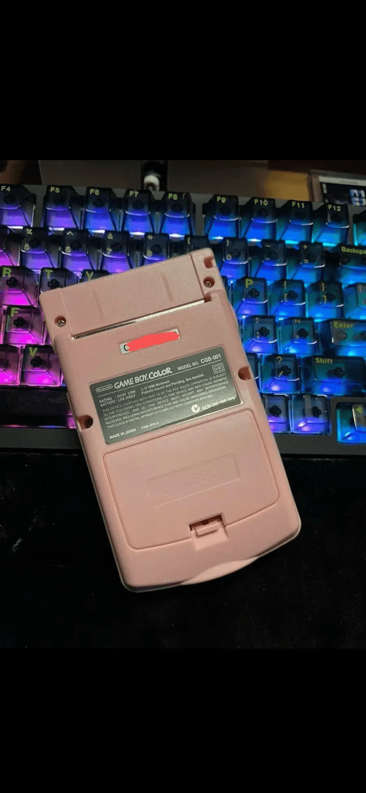 닌텐도 정품 한정판 헬로키티 치마 게임보이컬러gbc 이미지