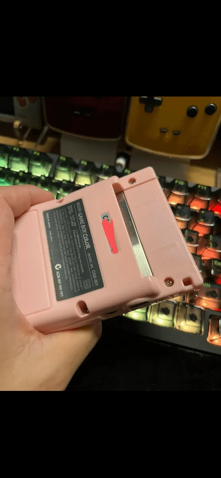 닌텐도 정품 한정판 헬로키티 치마 게임보이컬러gbc 이미지