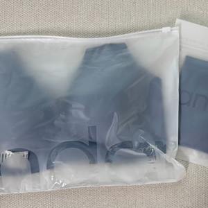 안다르 올데이핏 스웨이드블루 브라 팬티세트 새상품 반택포