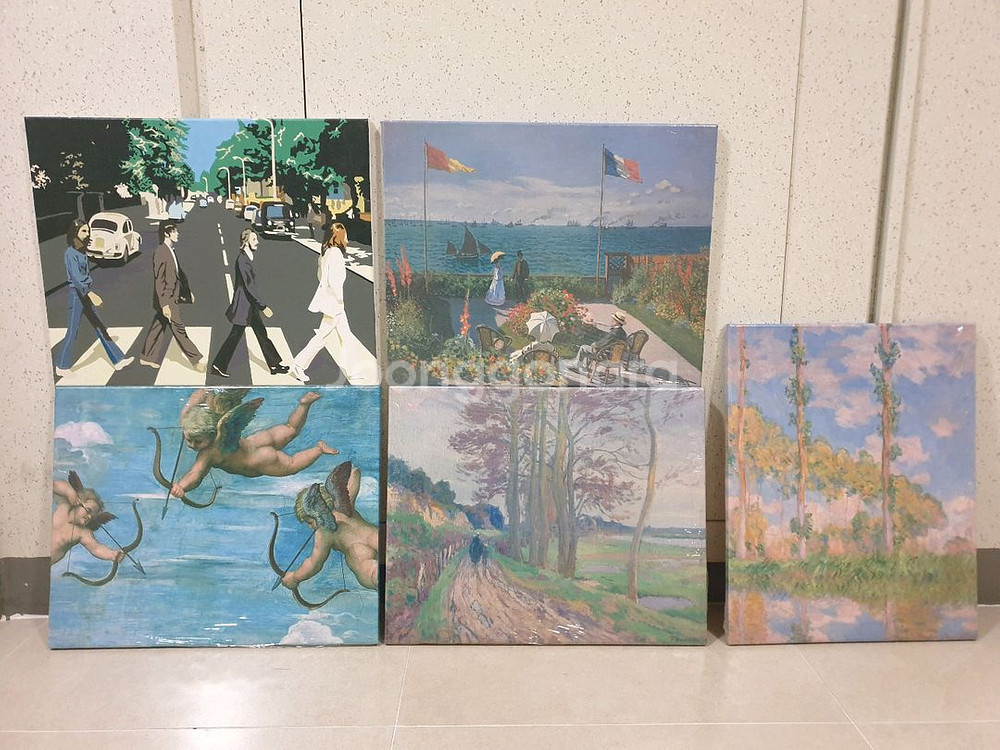 인테리어 캔버스 모던 액자, 용 그림, 산수화 팝니다--4