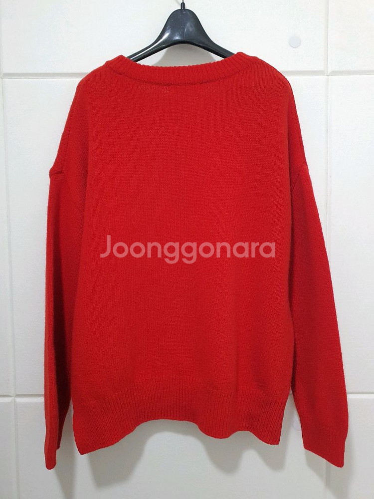 스튜디오톰보이 언발란스 컷팅 라운드 니트 사이즈 F--7