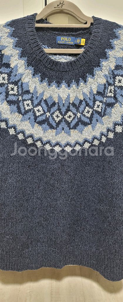 폴로랄프로렌 남성 페어아일 울 니트스웨터--3
