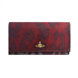 비비안웨스트우드 레오파드 장지갑