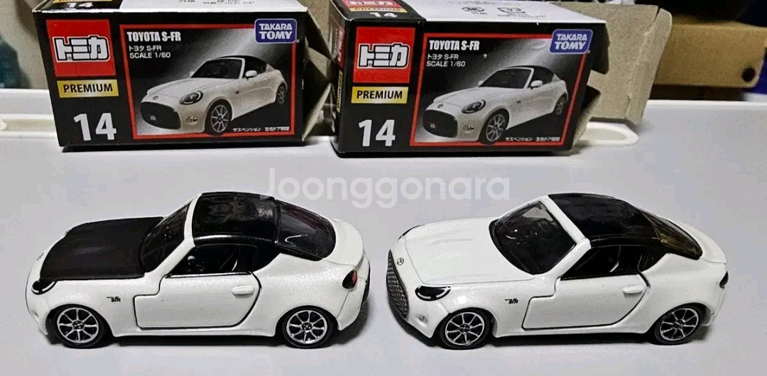 할인 1/64 다이캐스트 토미카 프리미엄 도요타 S - FR 2종--0