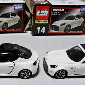 할인 1/64 다이캐스트 토미카 프리미엄 도요타 S - FR 2종