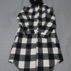 Trend Collection 체크 롱 셔츠 이미지