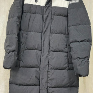 케이스위스 블랙 롱패딩 100