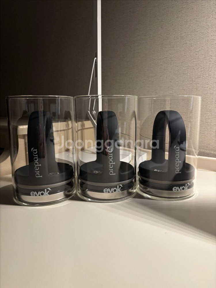 프리파라, EVAK 진공 밀폐유리병(M, 3개)--2