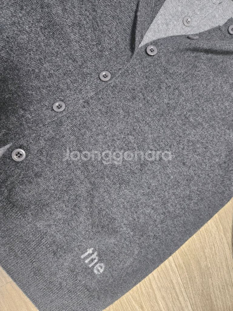 캐시미어 2중버튼 가디건 66(55가능)--2
