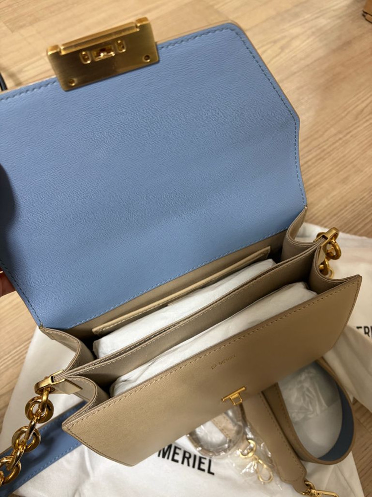 드메리엘 클레버백 미디움 누드베이지 이미지