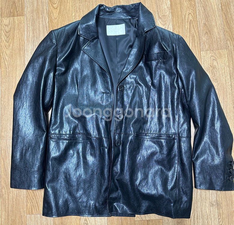 에스이오 가죽자켓 2사이즈--2