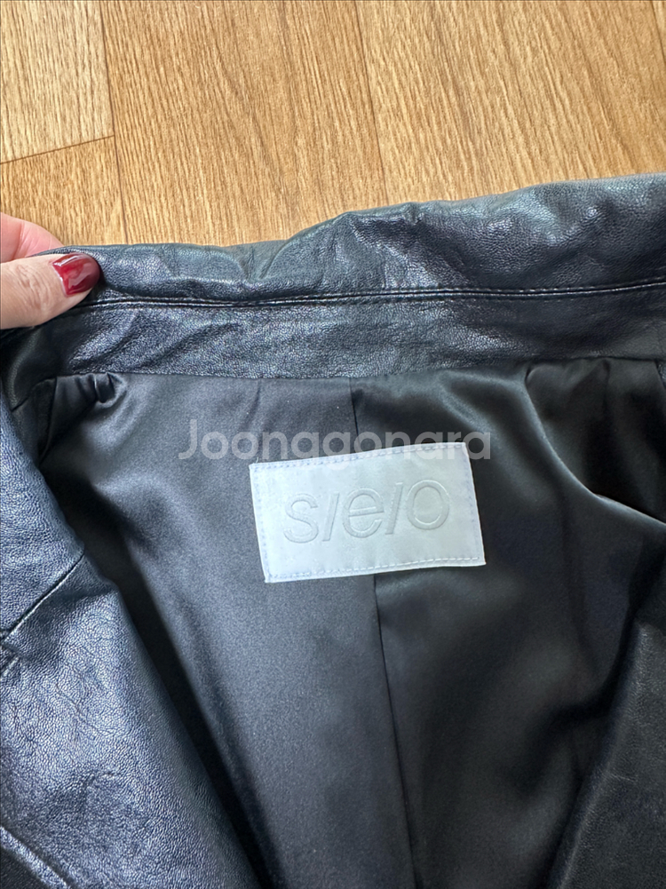 에스이오 가죽자켓 2사이즈--4