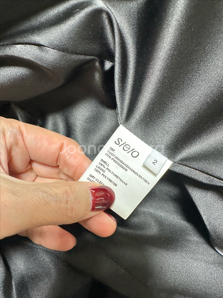 에스이오 가죽자켓 2사이즈--6