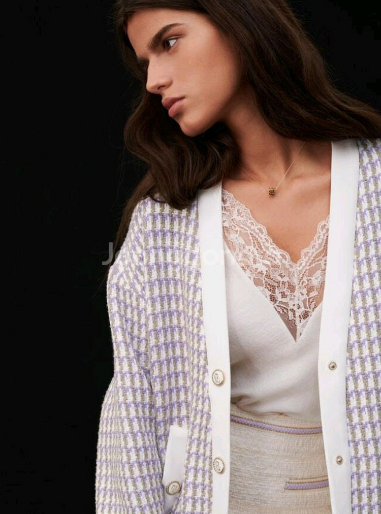 마쥬 시그니처 트위드 가디건 자켓 36사이즈--2