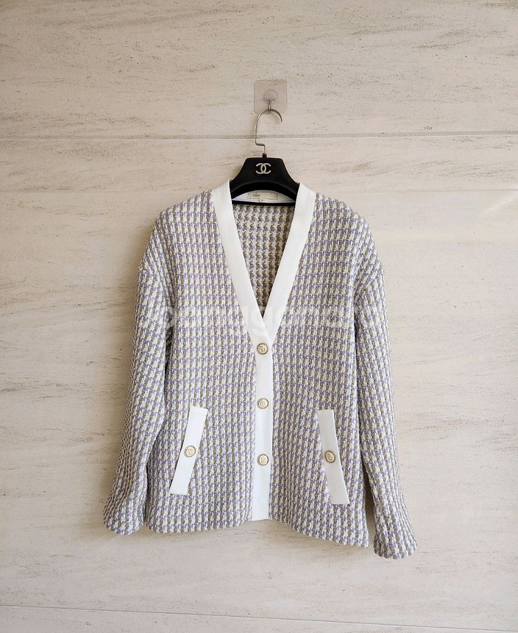 마쥬 시그니처 트위드 가디건 자켓 36사이즈--4
