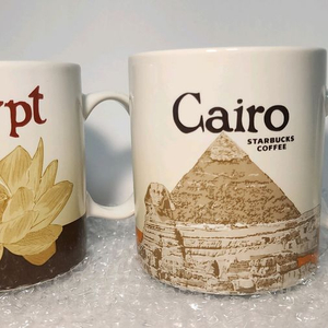 스타벅스 시티컵 아이콘 이집트. 카이로