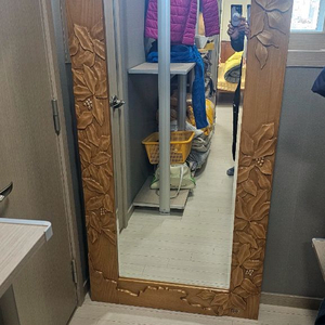 류수영 가구 꽃조각 대형 전신거울