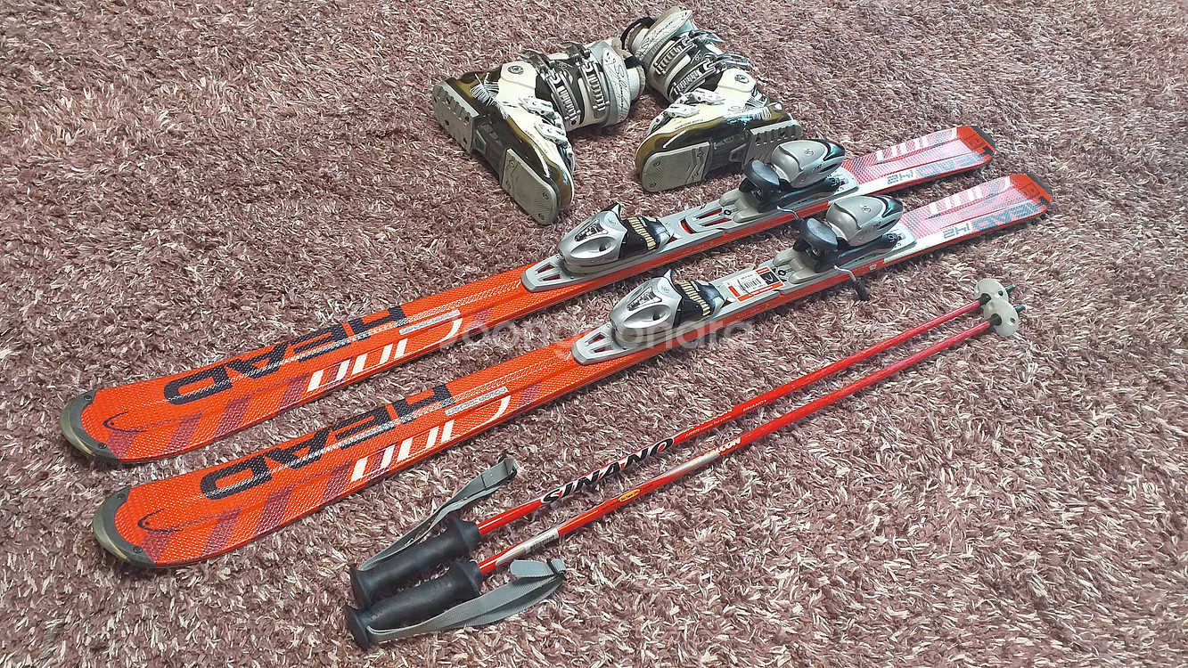 헤드 스키 + 살로몬 부츠 세트(스키142,부츠240/245)--1