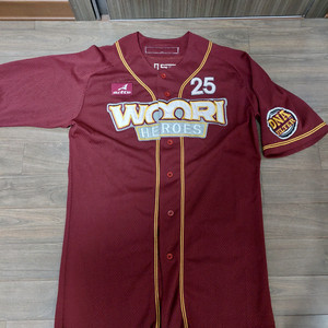 2008시즌 우리히어로즈 송지만 실착유니폼 팝니다