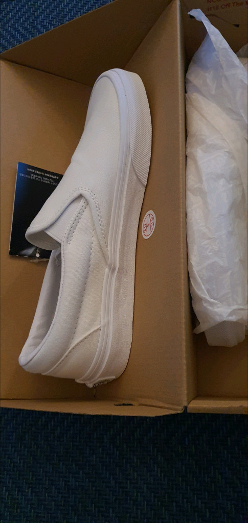 반스 클래식 슬립온 240 화이트--2