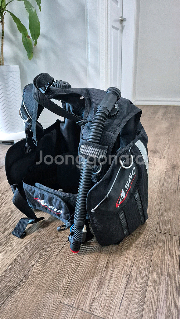 에어리스 A560 BCD 스쿠버다이빙 부력조절기--1