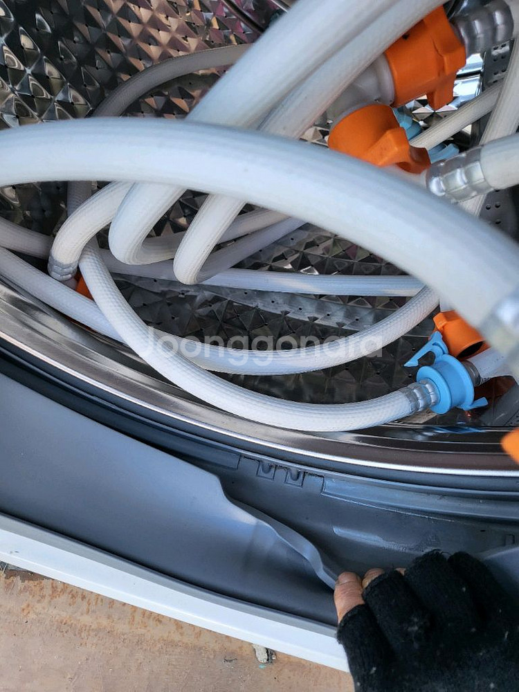 삼성 버블 드럼 세탁기 건조기겸용19kg/11kg--4