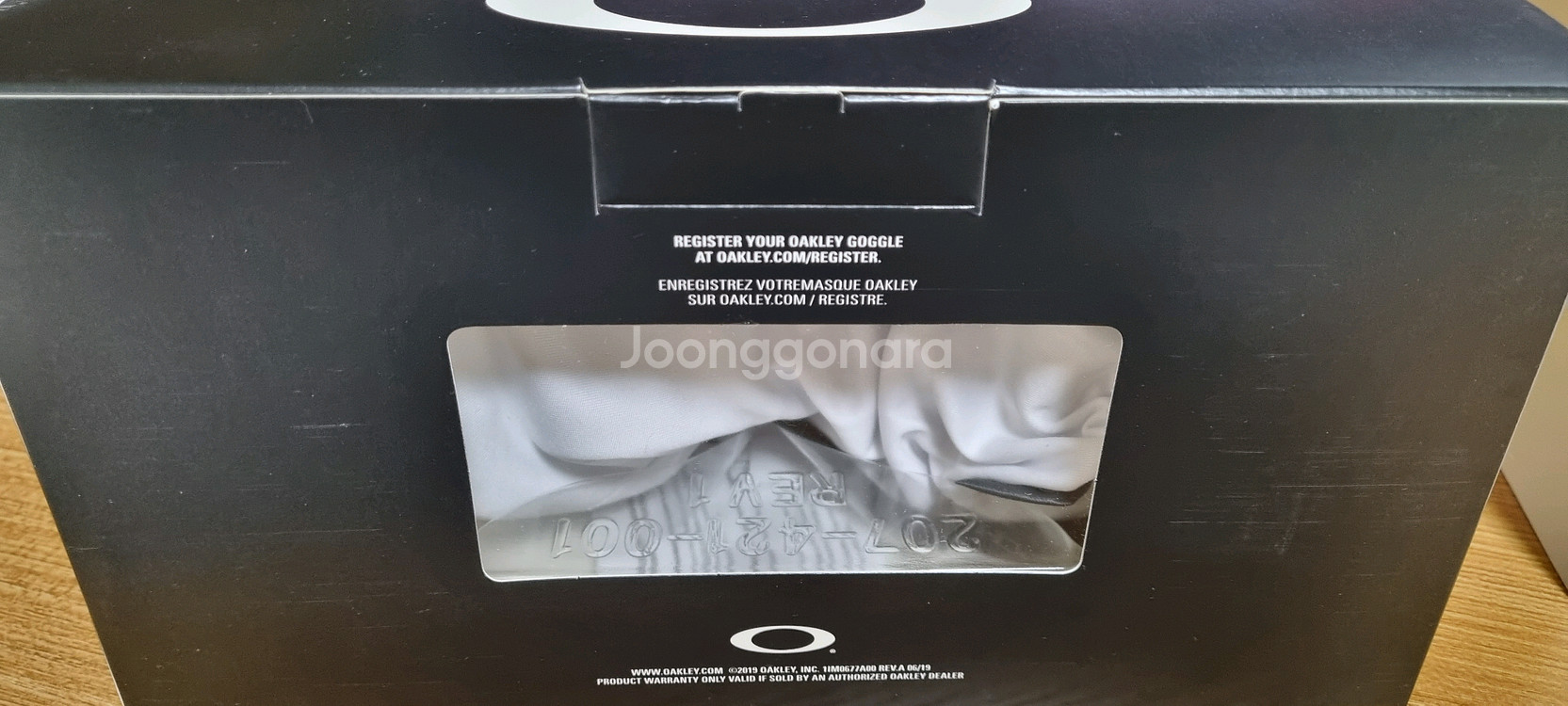 오클리 플라이트 덱 사파이어 이리듐 고글--3