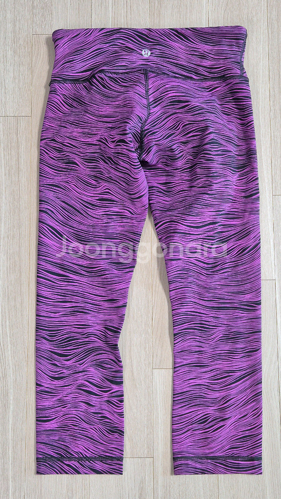 룰루레몬 Wunder Under Crop III 4 사이즈 원더언더 레깅스--4