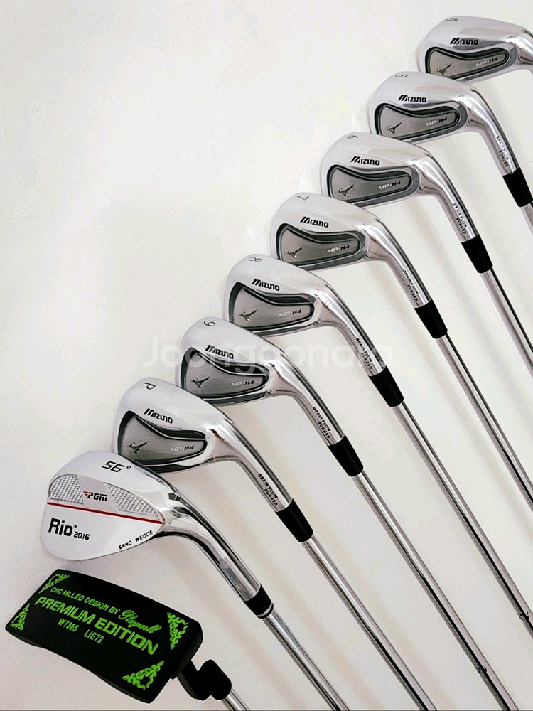 특A급! 남성용 타이틀, 미즈노 골프채 풀세트!--3