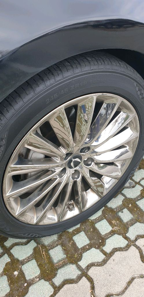 에쿠스 신형 19인치 크롬 터빈휠타이어 18인치 교환 원함, 수원 이미지