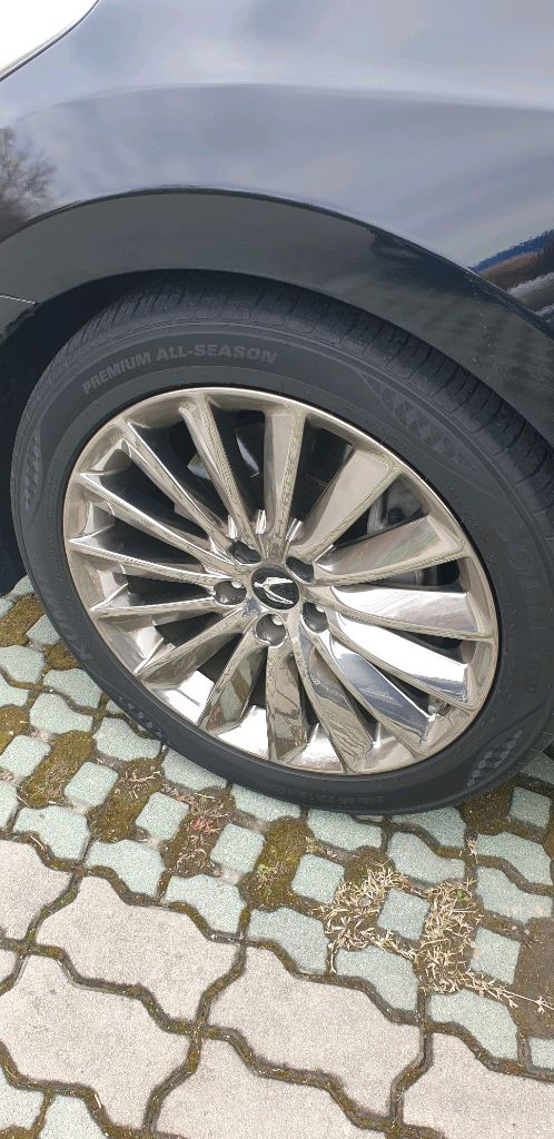 에쿠스 신형 19인치 크롬 터빈휠타이어 18인치 교환 원함, 수원 이미지