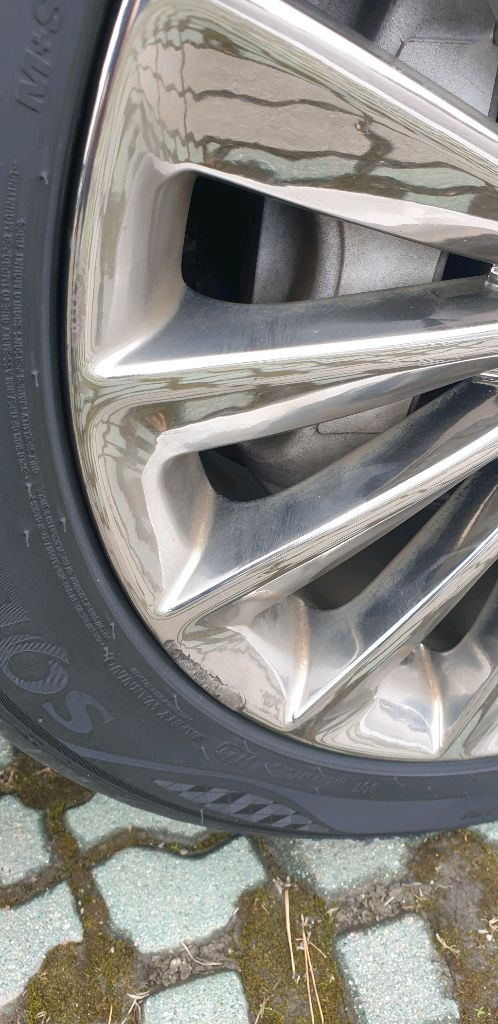 에쿠스 신형 19인치 크롬 터빈휠타이어 18인치 교환 원함, 수원 이미지