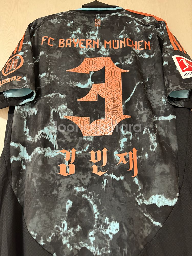 (추가할인)내한기념 한글마킹 김민재 택채새상품--2