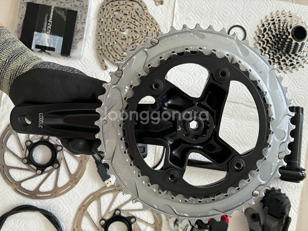 스램 라이벌 이탭 파워미터 12단 그룹셋 판매--2