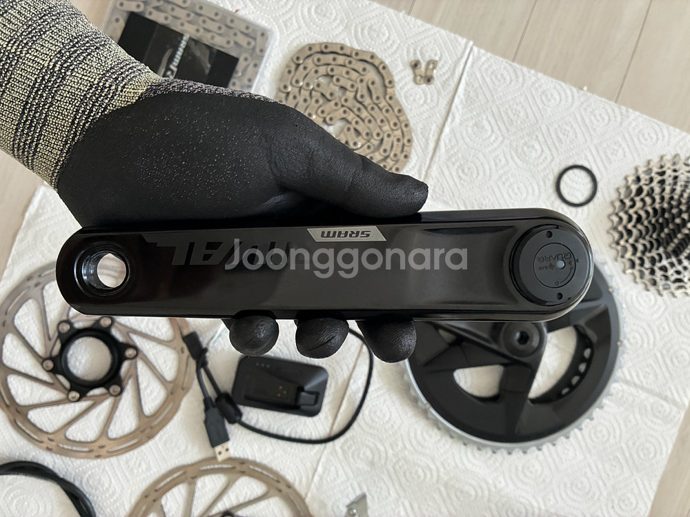 스램 라이벌 이탭 파워미터 12단 그룹셋 판매--3